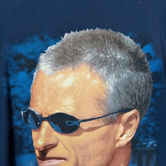 Vintage Mark Martin NASCAR‎ T Shirt Adult Extra Large Blue Chase Authentics XL - Picture 8 of 15